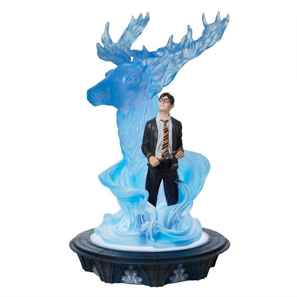 Enesco Wizarding World Of Harry Potter HARRY AND LIGHT UP PATRONUS 6009882 NEW