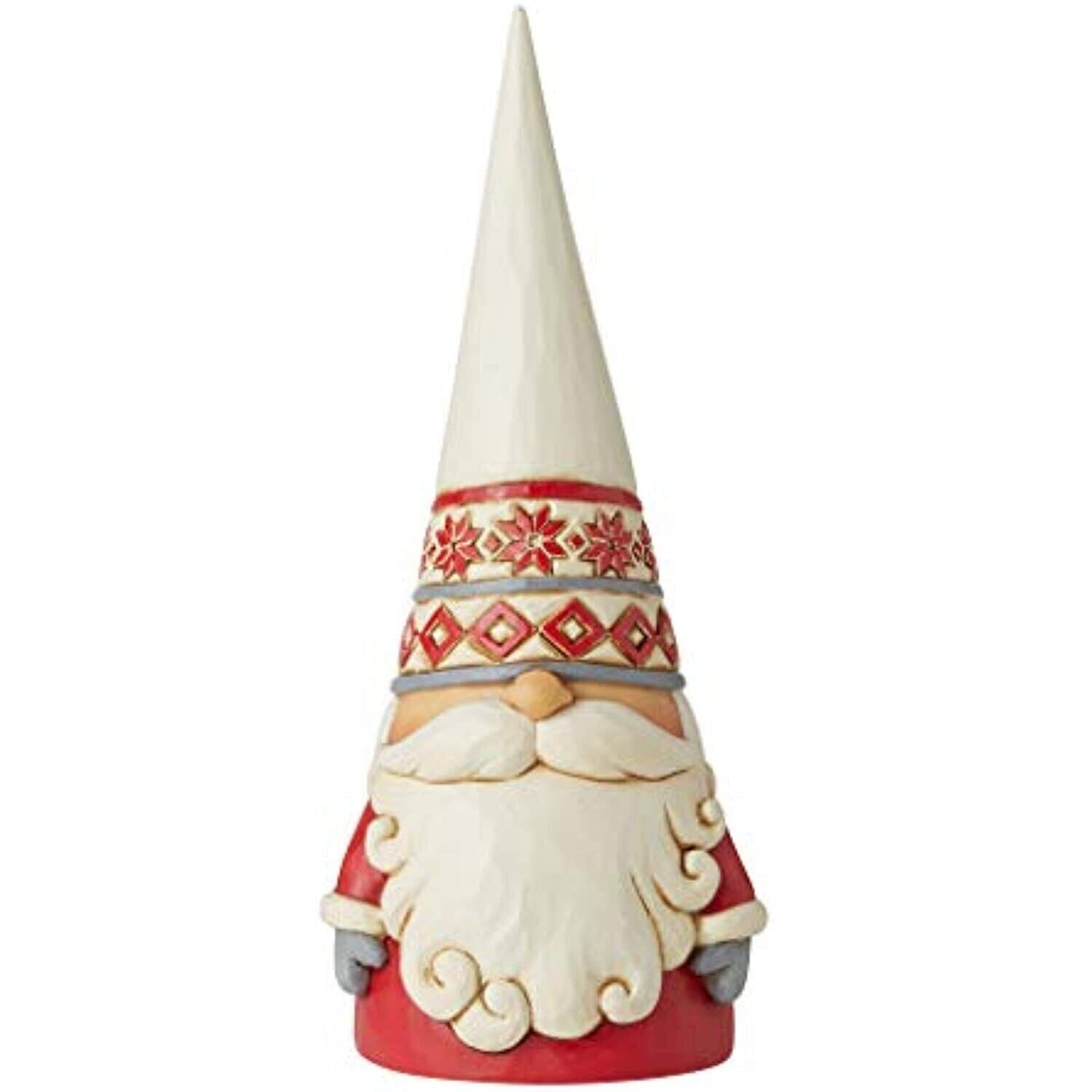 NORDIC NOEL GNOME WHITE SNOWFLAKE HAT-MERRY MISCHIEF 6006622