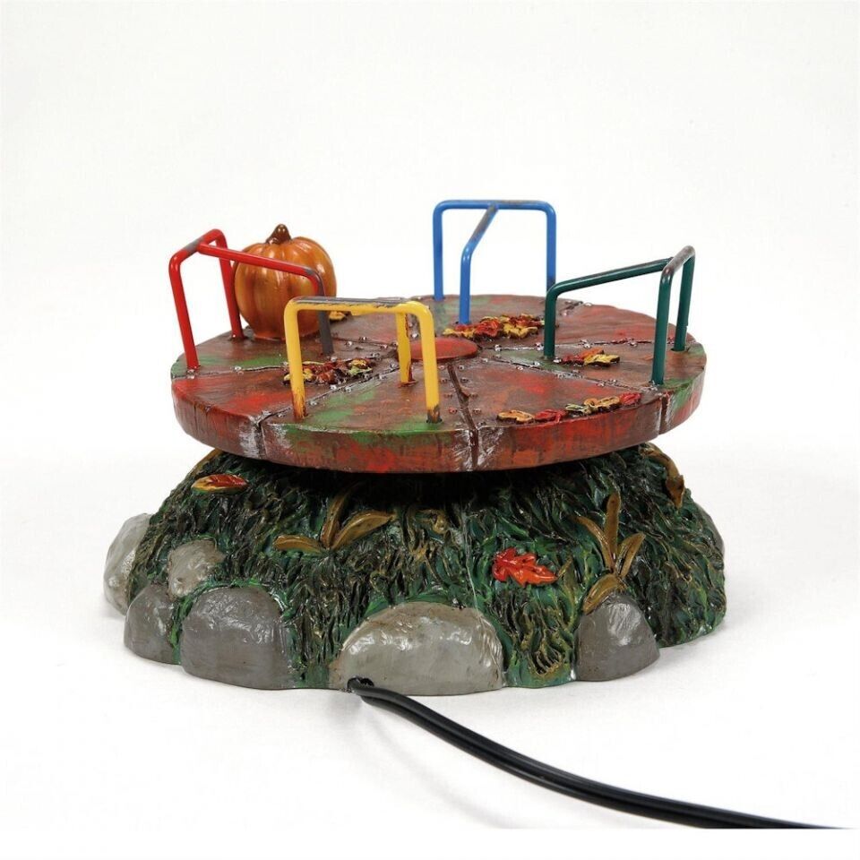 Dept 56 SCARY-GO-ROUND Halloween Village Accessory 6013644 BRAND NEW 2024