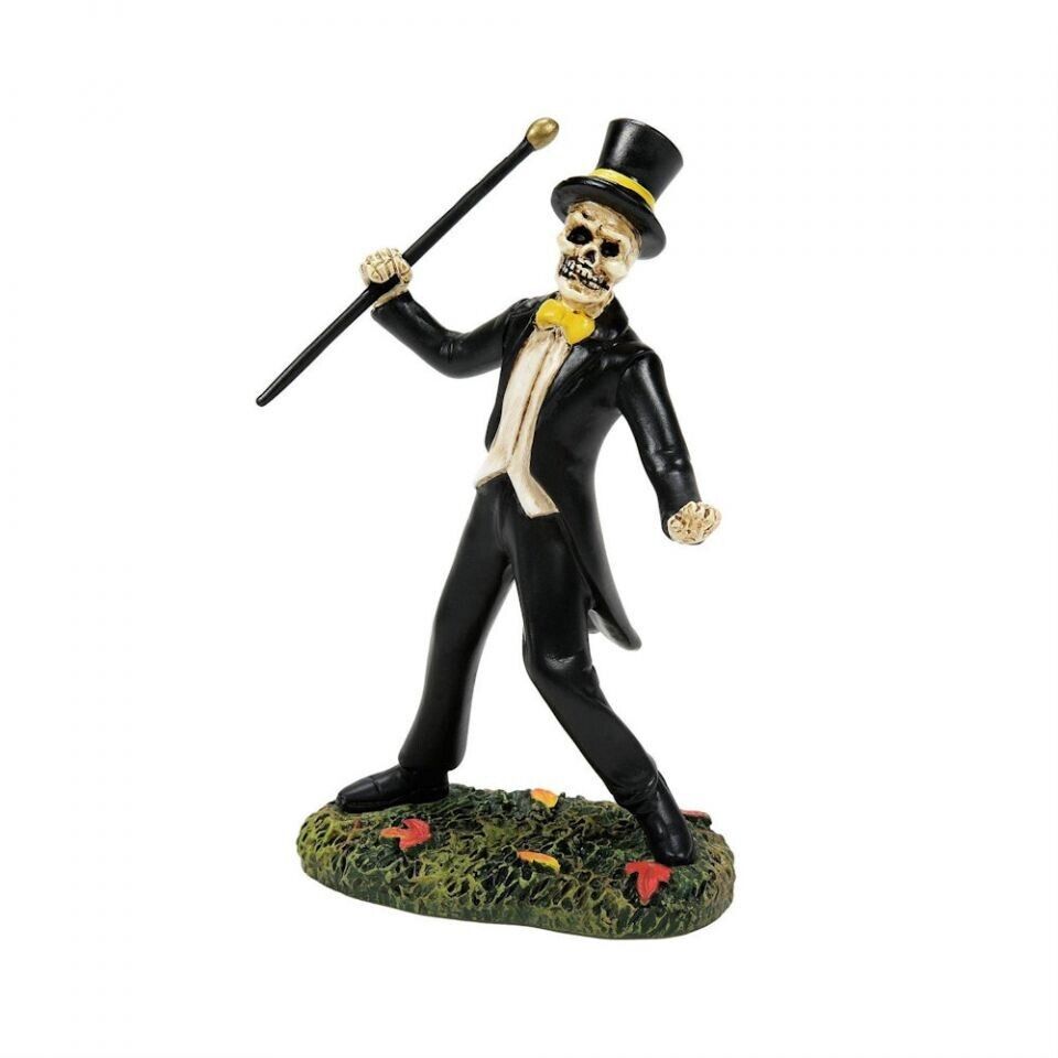 Dept 56 DEAD ASTAIRE Halloween Village Accessory 6013641 BRAND NEW 2024