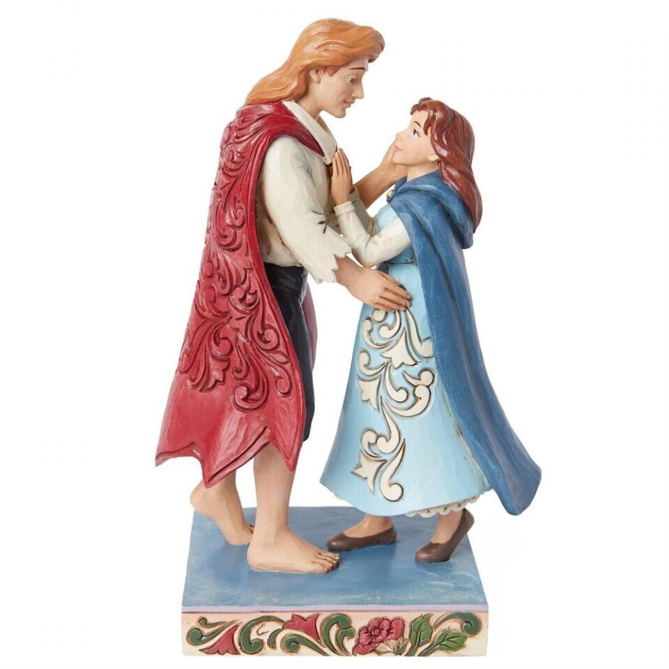 Jim Shore Disney BELLE AND PRINCE FIGURINE-THE BEAUTY OF LOVE 6015017 NEW 2024