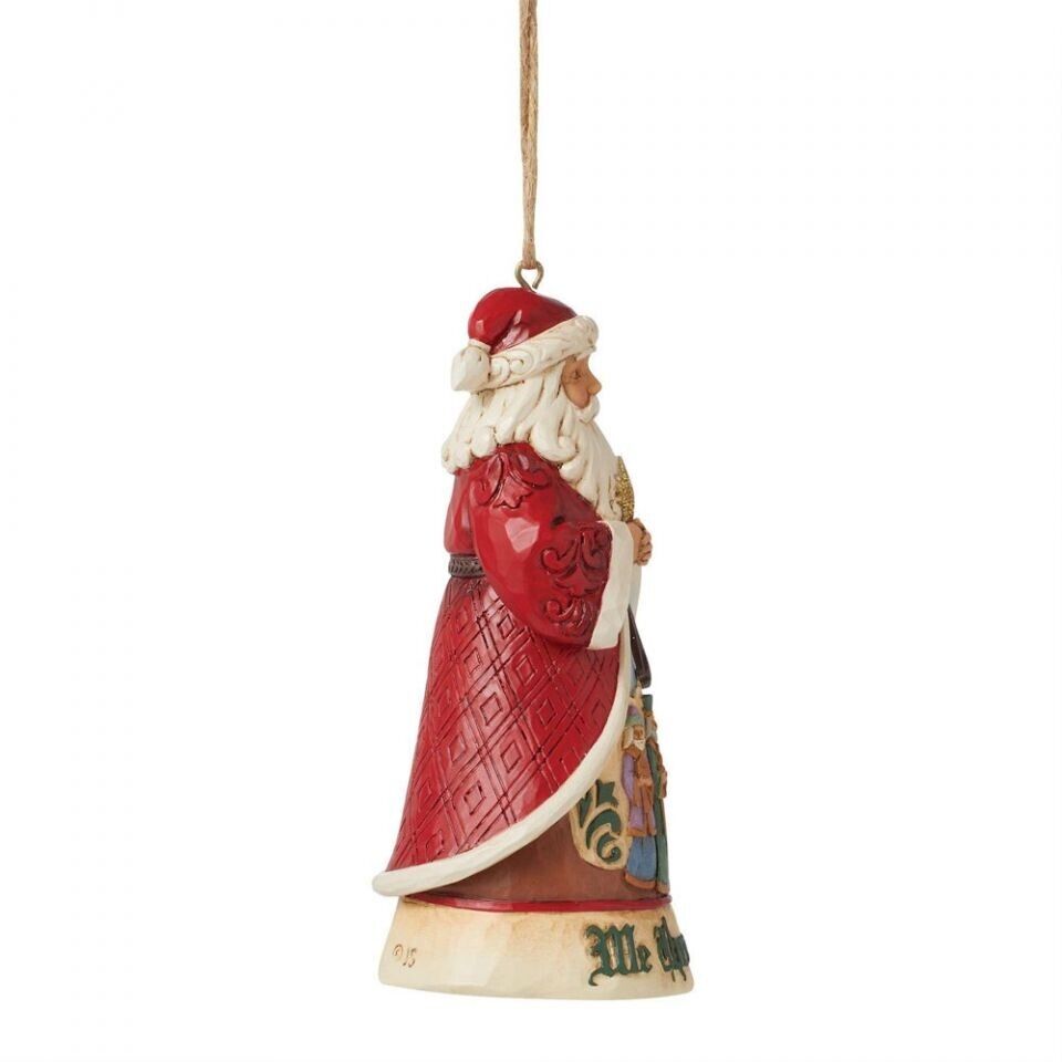 Jim Shore SANTA SONG SERIES WE THREE KINGS HANGING ORNAMENT 6015538 BRAND NEW