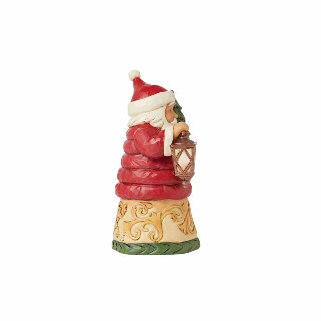 Jim Shore MINI SANTA WITH PUFFY COAT FIGURINE 6015465 NEW Santa Wearing Coat