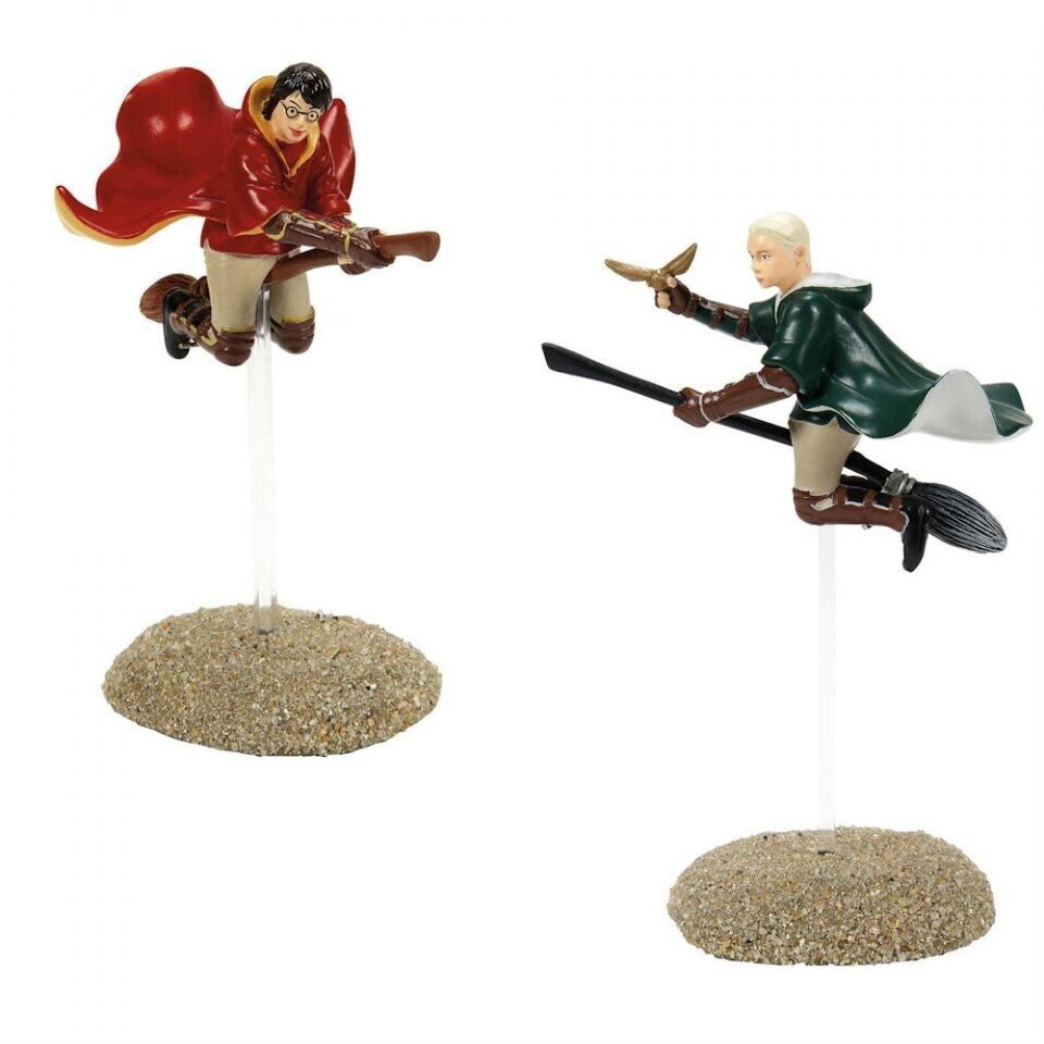 Dept 56 Harry Potter Village 2024 SET OF 6 Azkaban Quidditch Privet +Accessories