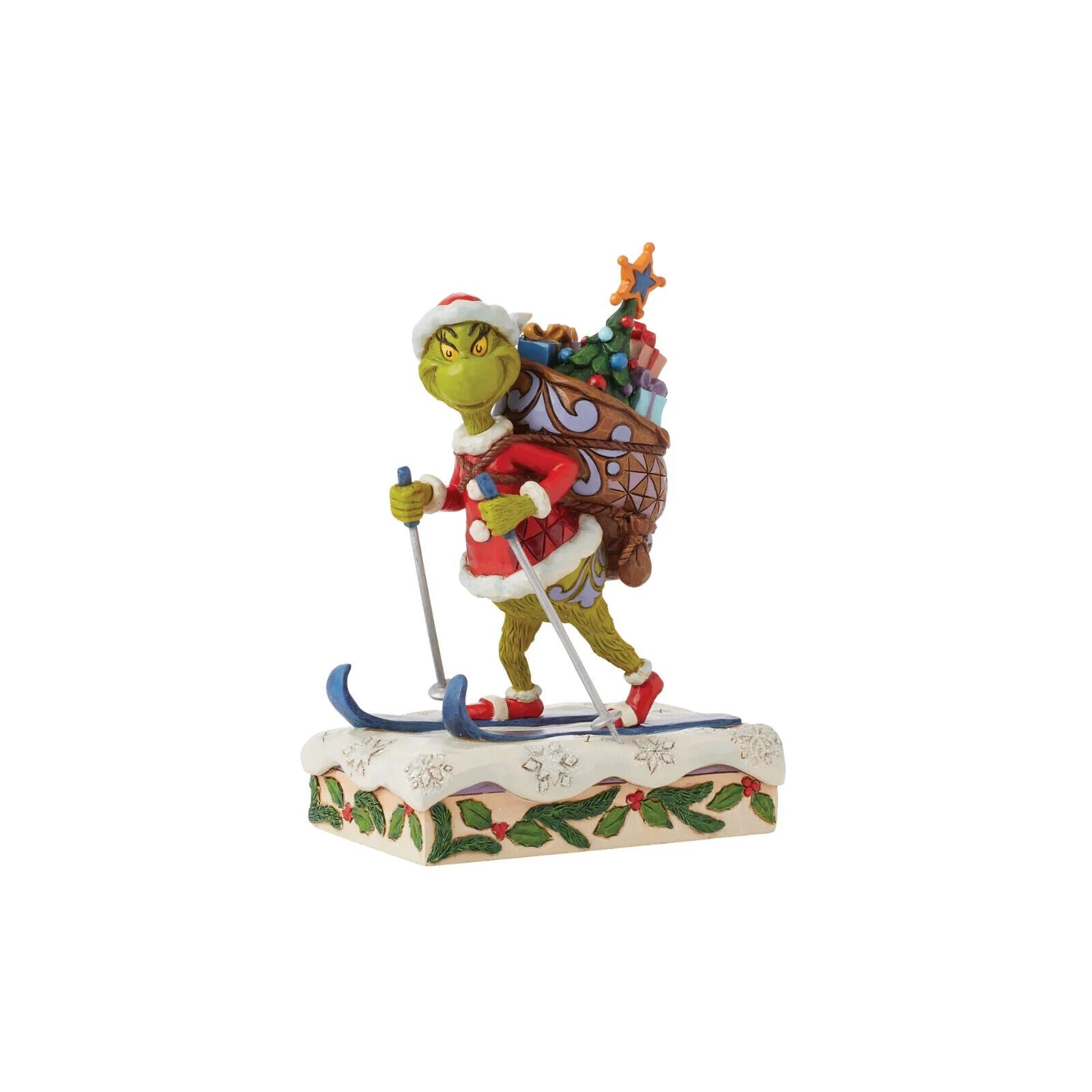 Jim Shore Grinch Skiing 6015216