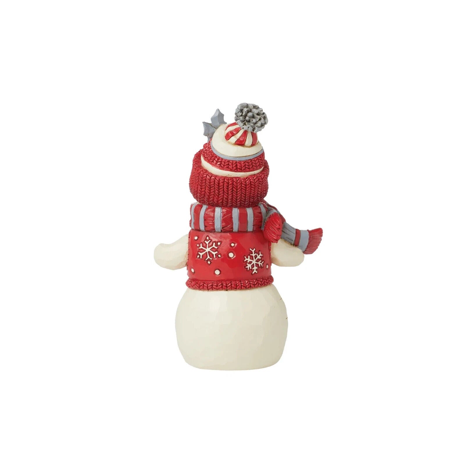 NORDIC NOEL SNOWMAN WITH HAT - BUNDLED UP TIGHT 6015484