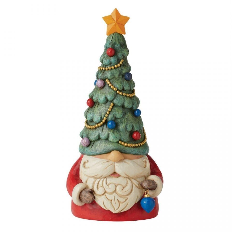 CHRISTMAS TREE LIGHTED GNOME FIGURE-LET YOUR JOY SHINE BRIGHT 6011154