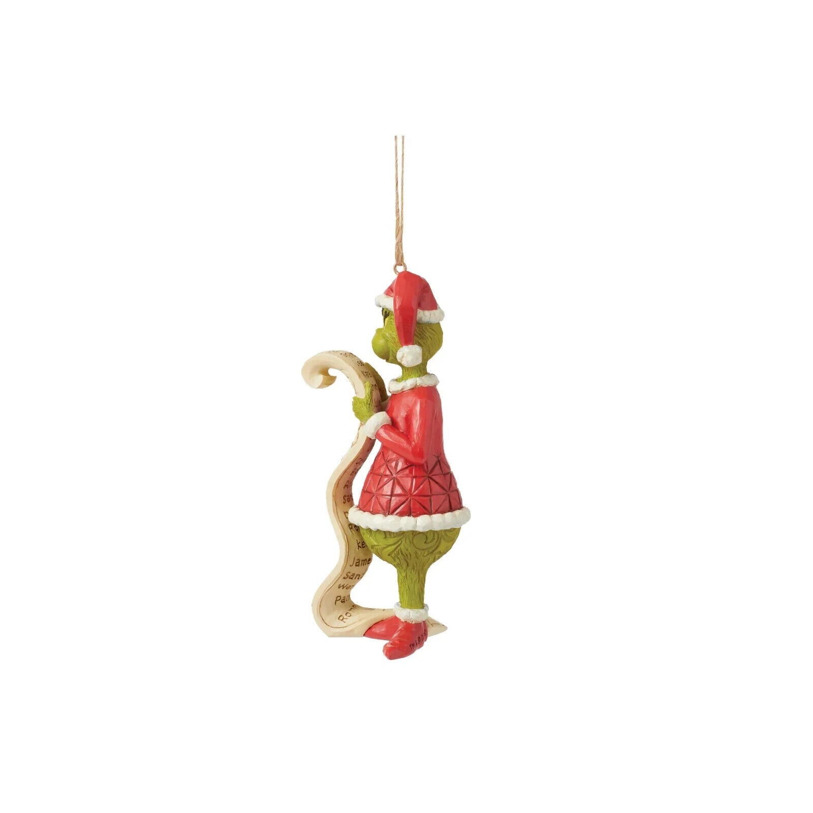 DATED 24 GRINCH HOLDING LIST ORNAMENT 6015224