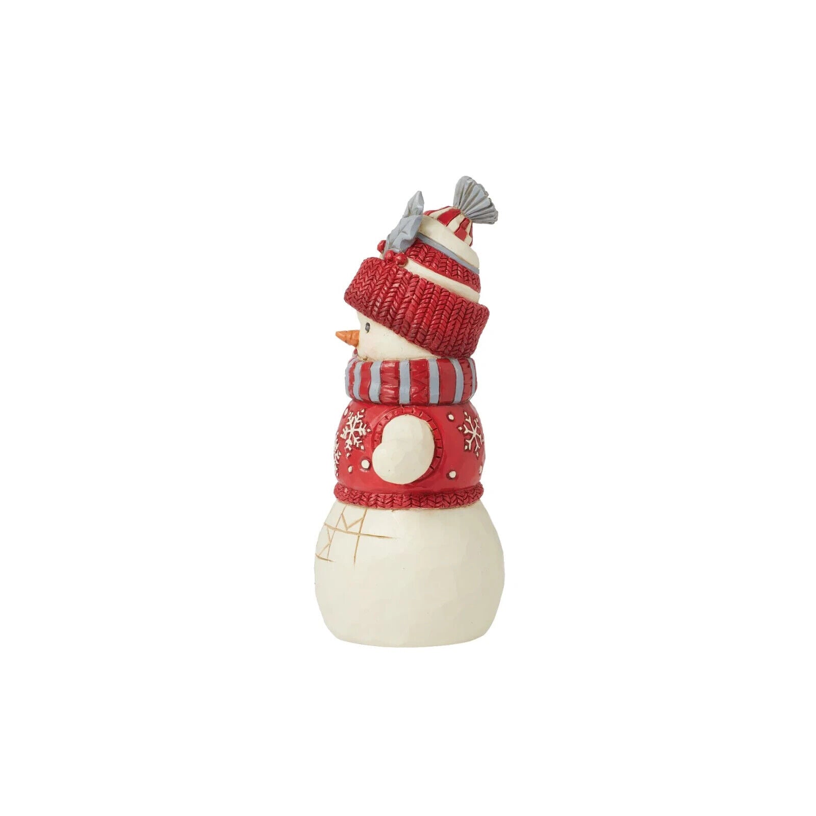 NORDIC NOEL SNOWMAN WITH HAT - BUNDLED UP TIGHT 6015484