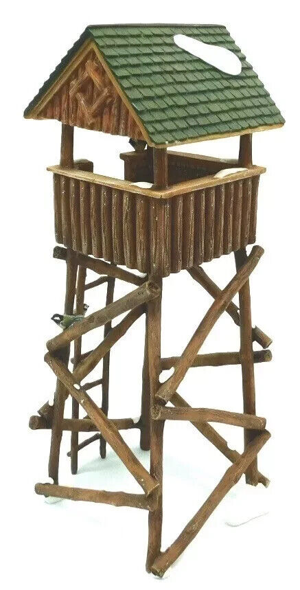 Dept 56 VILLAGE LOOKOUT TOWER General Village 56.52829 BRAND NEW IN BOX