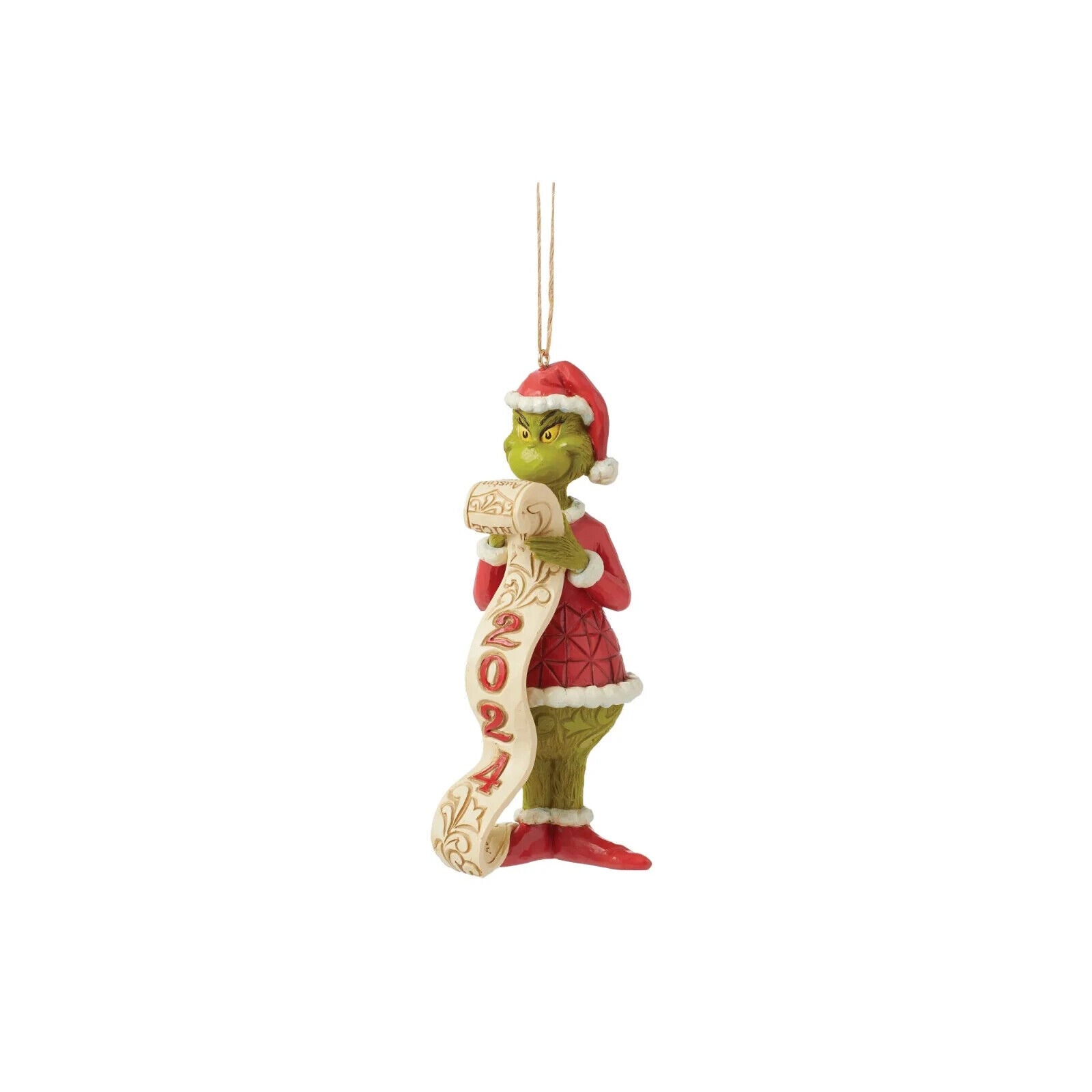 DATED 24 GRINCH HOLDING LIST ORNAMENT 6015224