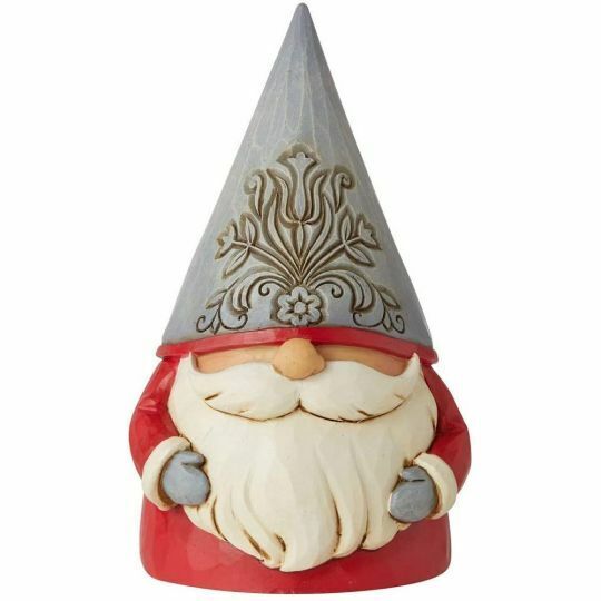 NORDIC NOEL GNOME GREY FLORAL HAT - Jolly Jultomten 6006625