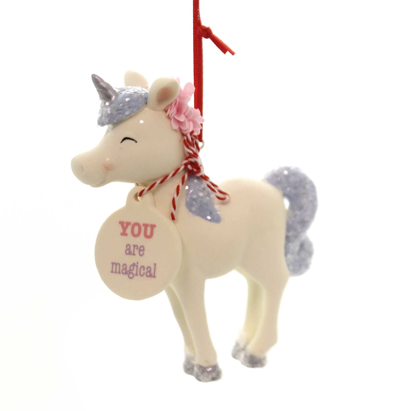 Dept 56 Snowpinions STANDING UNICORN Ornament YOU ARE MAGICAL 6002143