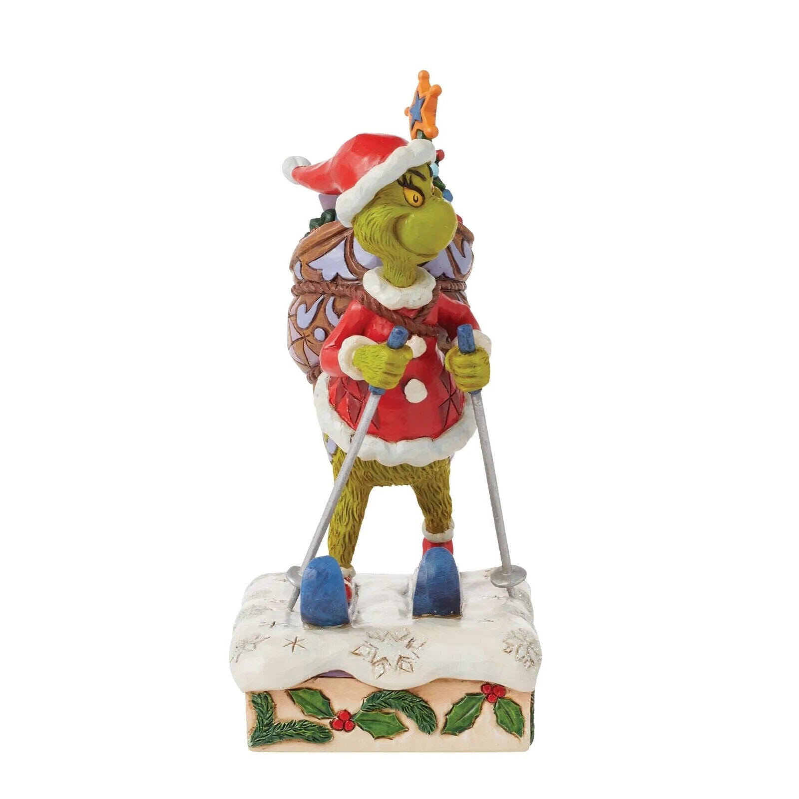 Jim Shore Grinch Skiing 6015216