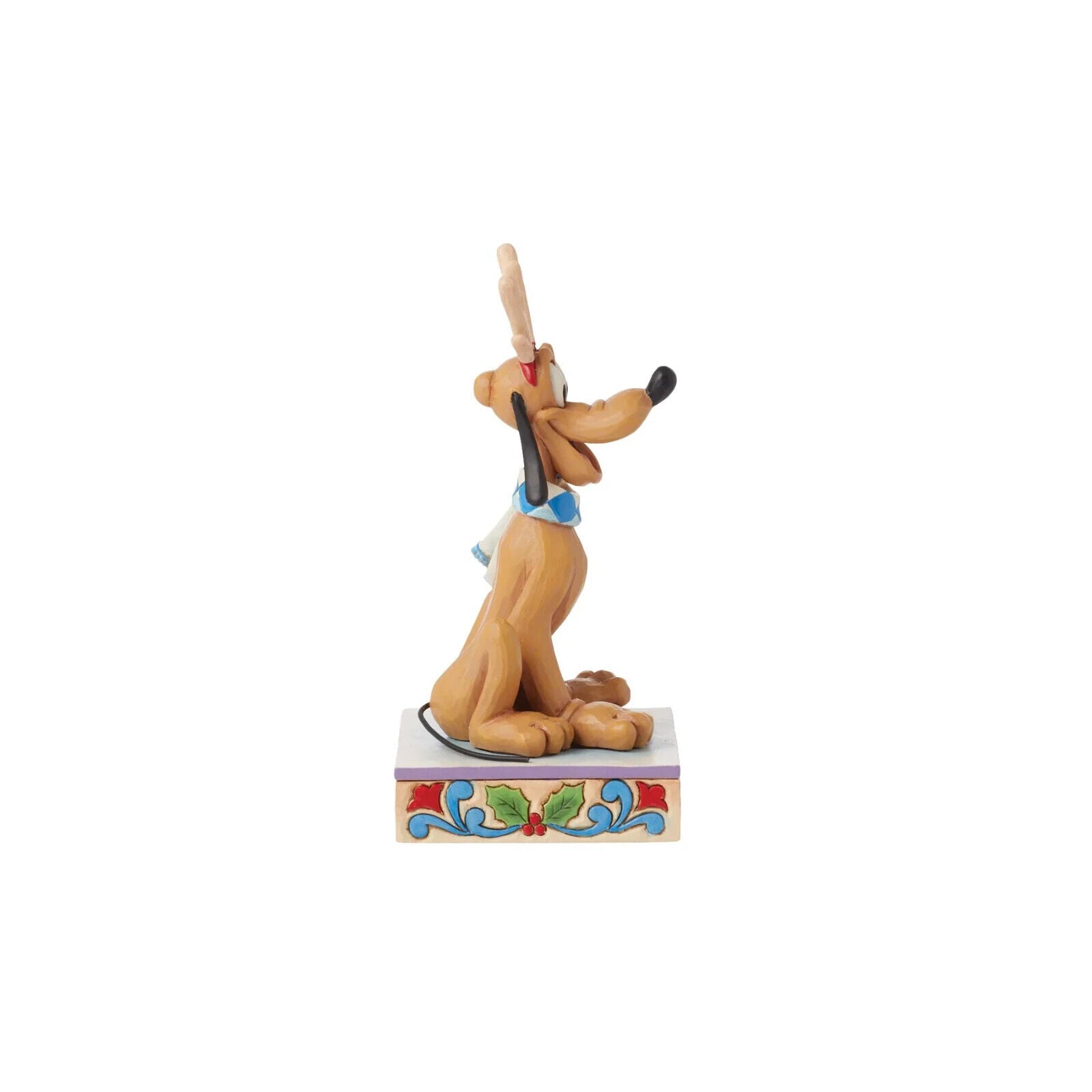 Jim Shore Disney PLUTO CHRISTMAS HOLIDAY - DASHING REIN-DOG 6015012 NEW