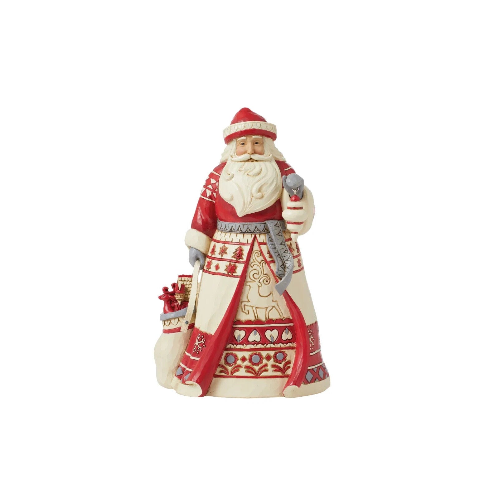 NORDIC NOEL SANTA WITH BAG FIG - THERE'S MAGIC IN BELIEVING 6015482