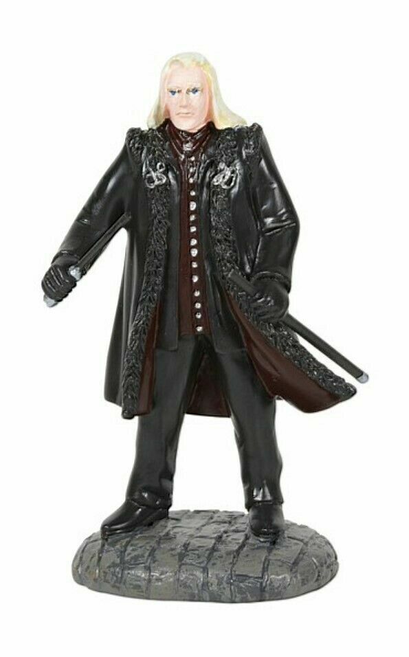 Dept 56 HARRY POTTER VILLAGE LUCIUS MALFOY NEW 2020 6006512 Borgin And Burkes