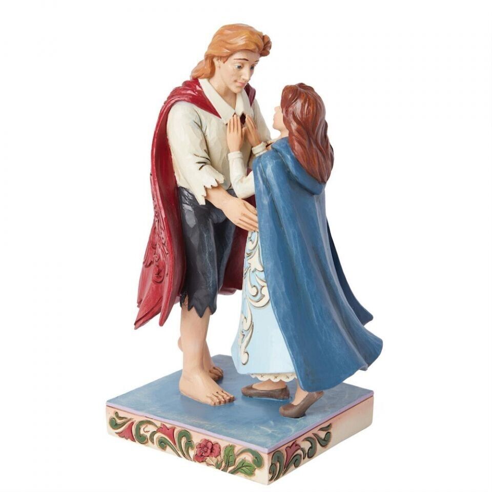 Jim Shore Disney BELLE AND PRINCE FIGURINE-THE BEAUTY OF LOVE 6015017 NEW 2024