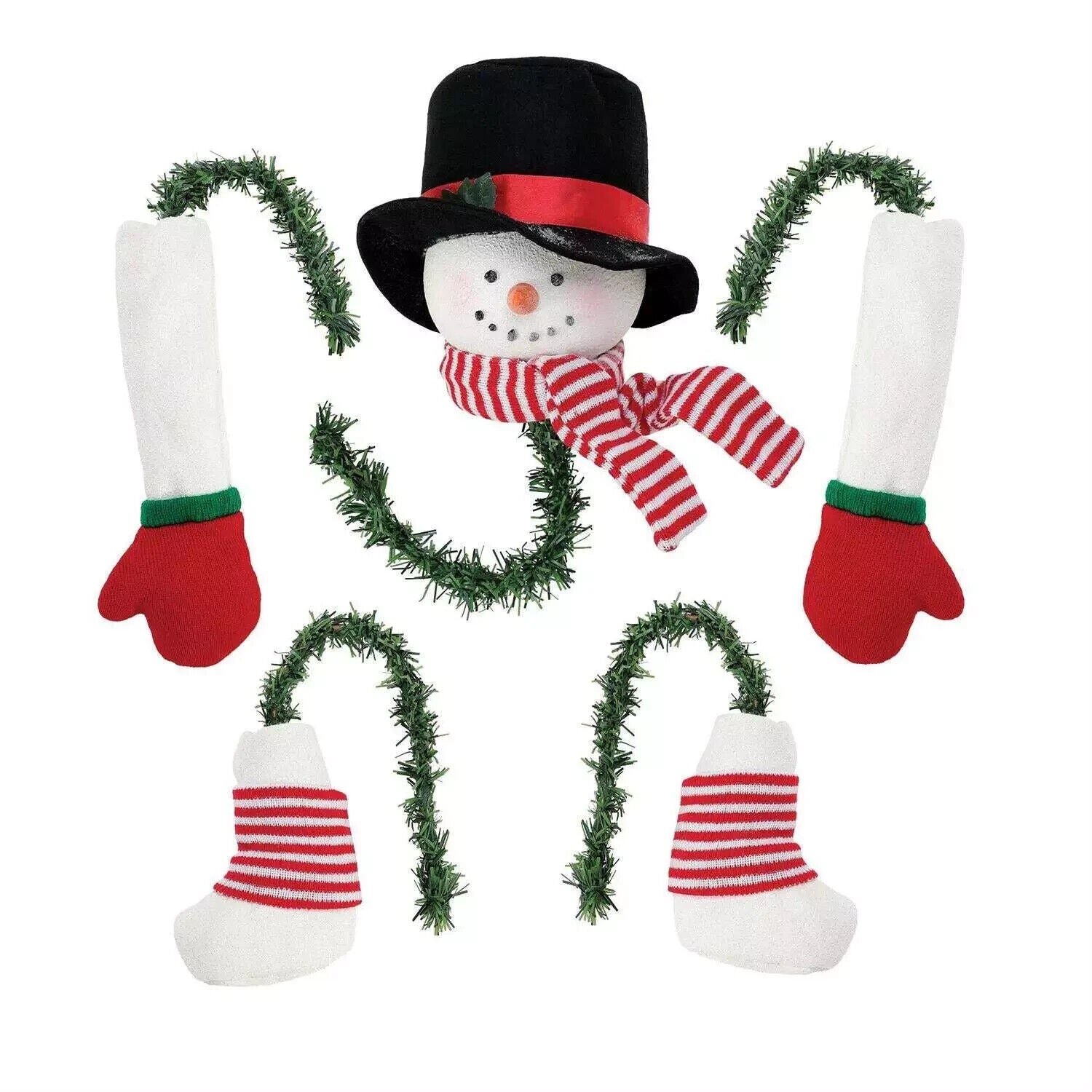 Dept 56 Possible Dreams SNOWMAN IN A CINCH 6013888 NEW 2024 Tree Pick Set of 5