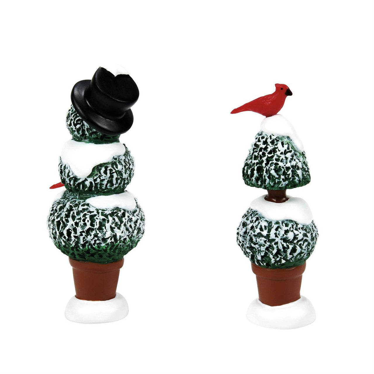 CARDINAL TOPIARIES SET OF 2 6013636